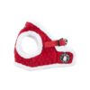 Warm Winter Vest Harness for Small and Medium Dogs in Red