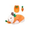 Warm XXS Fleece Dog Sweater for Small Pets and Kitten Easter Carrot Costume