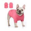 Warm and Cozy Puppy Pullover Sweater Coat with V-Collar Design, Easy to Wear and Take Off