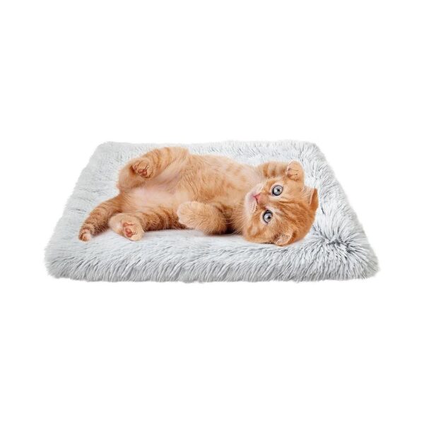 Warming Pet Mat for Small Cats and Dogs, 24" x 1" Grey, Anti-Slip