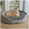 Washable Deluxe Dog Bed for Medium to Large Dogs with Four-Season Universal Mat