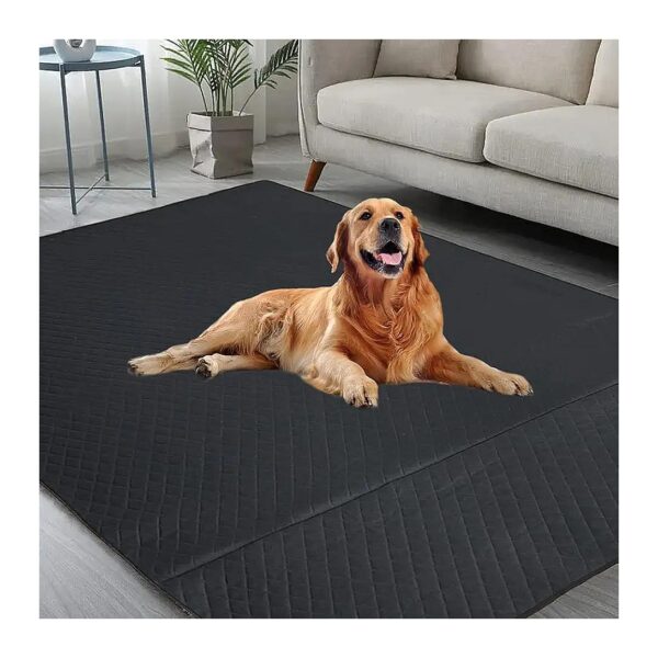 Washable Dog Pee Pad for Large Breeds with Waterproof TPU Coating and Abundant Uses