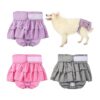 Washable Female Dog Diapers 3 Pack Hormone-Proof Absorbency