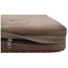 Washable MicroSuede Dog Bed Cover and Waterproof Internal Case for XL Size Pet Beds