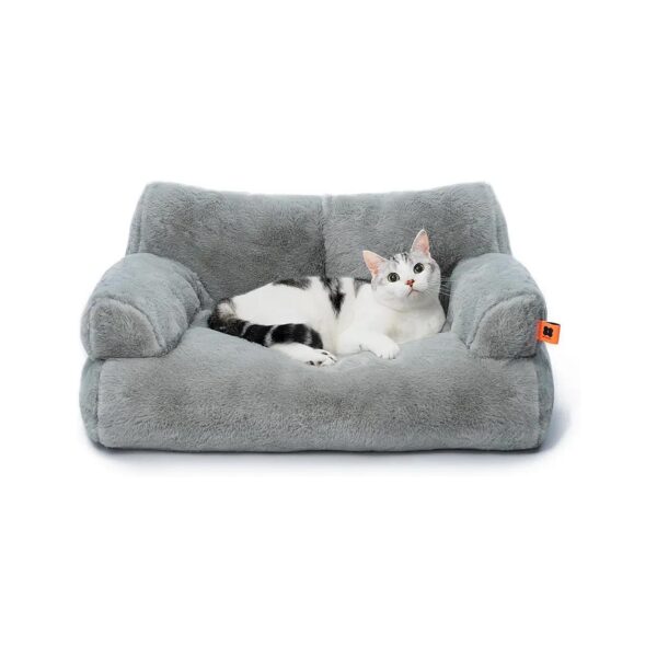 Washable Pet Sofa for Small to Medium Dogs and Cats with Non-Slip Bottom for Stability