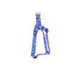 Washable Polyester Nautical Dog Roman Harness for Dogs 15 to 25 Inches