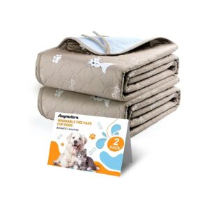 Washable Puppy Pads for Dogs - Super Absorbent and Waterproof, 24x36 Inch, 2 Pack