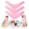 Water Absorbent and Heat Dissipative Dog Cooling Collars for Summer Wear