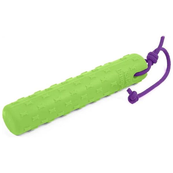 Water Friendly and Durable Green Dog Toy Made from Recycled Plastic Material