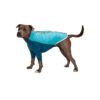 Water Repellent Dog Coat for Active Medium Dogs with Leash Access and Stretch Fabric