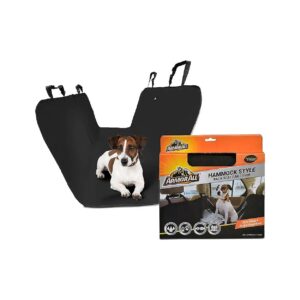 Water-Resistant Backseat Dog Cover for Car Seats with Hammock Style Protection