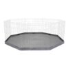 Water-Resistant Bottom Cover for 24" Wide 8-Panel Dog Playpen Fences