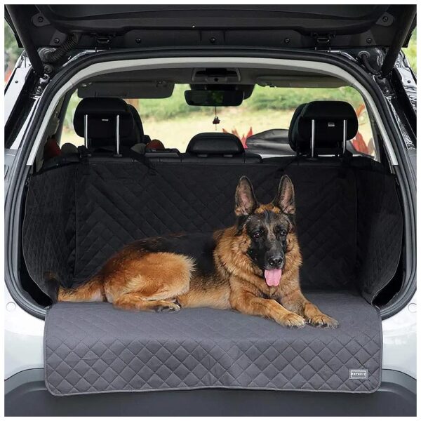 Water-Resistant Dog Trunk Cover for SUV, Scratchproof Cargo Liner for Car, Black