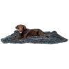 Water-Resistant Faux Fur Blanket for Dogs and Cats - Grey L Size 48x76