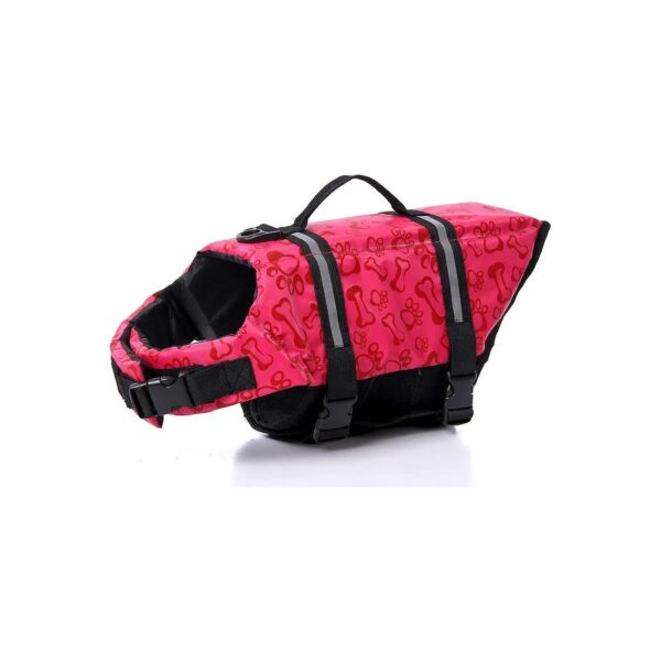 Water Safety Dog Life Jacket with Bright Colors and Easy Rescue Design