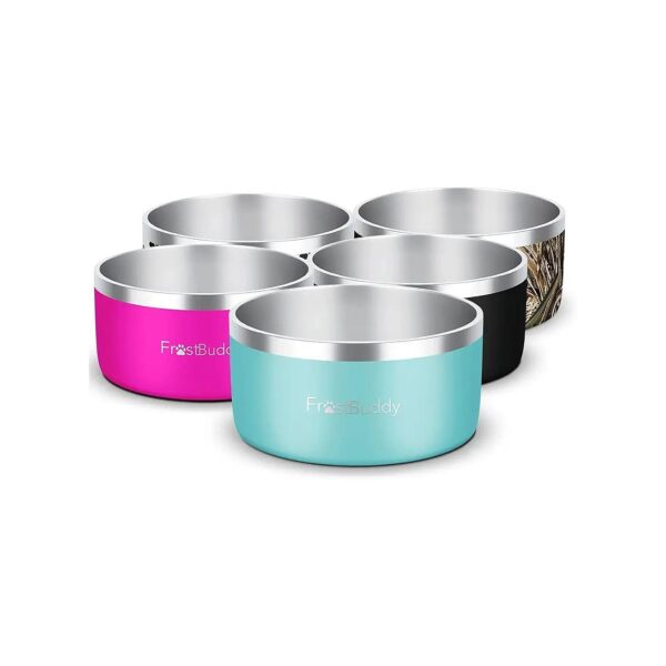 Water or Food Serving Stainless Steel Dog Bowl for Large Dogs 64oz