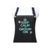 Waterproof Apron for Pet Grooming and Canine Care Use Island Blue Color