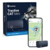 Waterproof Cat GPS Tracker Dark Blue for Cats 5lbs+ Large Cats Location Tracking