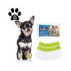 Waterproof Dog Booties with Double-Layer Bandage for Small Medium Dogs Paw Protection