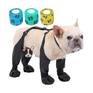 Waterproof Dog Boots with Adjustable Buckle and Soft Boots for Dogs