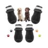 Waterproof Dog Boots with Reflective Strips for Small Medium Large Dogs for Outdoor Fun