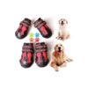 Waterproof Dog Boots with Rugged Sole for Medium to Large Dogs with Adjustable Straps