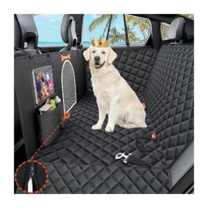 Waterproof Dog Car Seat Cover for Back Seat Protection