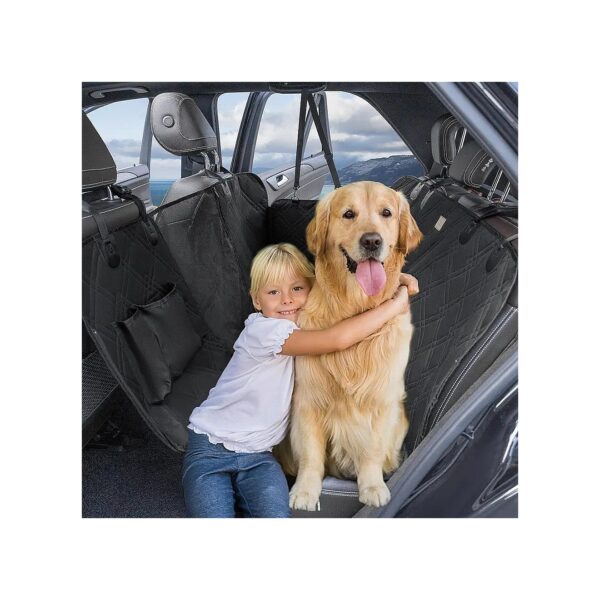 Waterproof Dog Car Seat Cover for Backseat Cars 54x58 inches