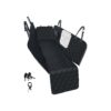 Waterproof Dog Car Seat Cover with Mesh Window and Adjustable Straps