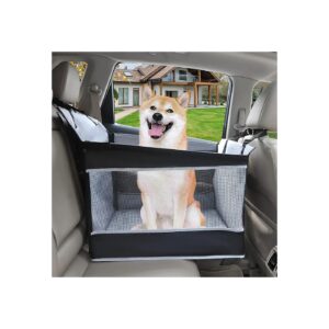 Waterproof Dog Car Seat with Seat Extender for Large Dogs' Comfort