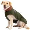 Waterproof Dog Coat with Cozy Lined Collar for Medium Large Dogs Outdoor Wear