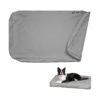 Waterproof Dog Crate Pad Replacement Cover for 30 Inch Crate 29L18W5H Gray