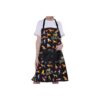 Waterproof Dog Grooming Apron with Cute Print and Adjustable Neck Strap