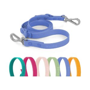 Waterproof Dog Leashes with 2 Hooks for Traffic Control Safety