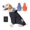 Waterproof Dog Raincoat for Small to Medium Dogs with Reflective Strips and Leash Hole