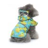 Waterproof Dog Raincoat with Hood Reflective Stripes for Small to Large Dogs XXL Size