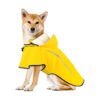 Waterproof Dog Raincoat with Reflective Strip for Medium Dogs Outdoor Play