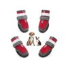 Waterproof Dog Shoes with Fleece Lined Soles for Small Medium Large Size Dogs