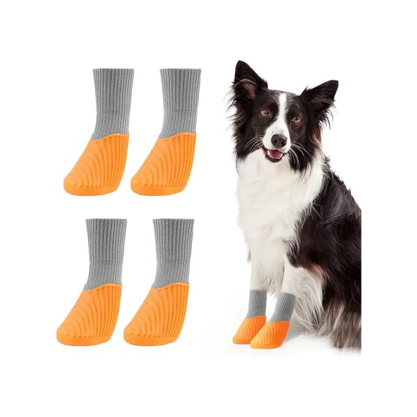 Waterproof Dog Socks with Anti Slip