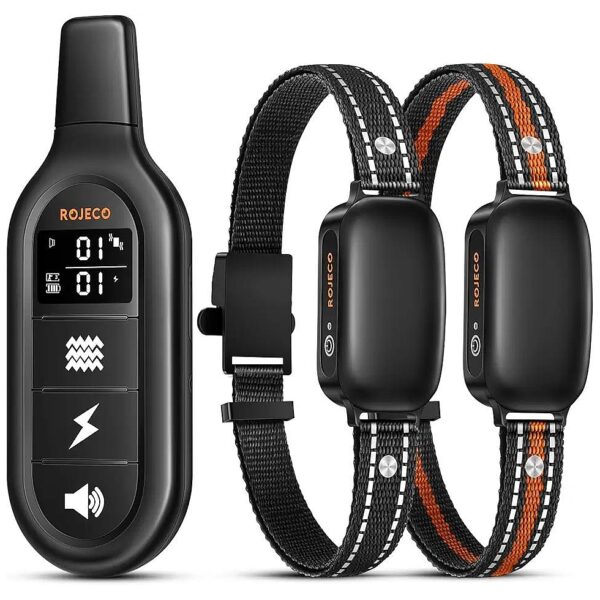 Waterproof Dog Training Collar with 3300FT Remote and Three Training Modes