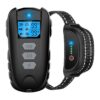 Waterproof Dog Training Collar with LCD Display Beep Vibration Shock Security Keypad Lock