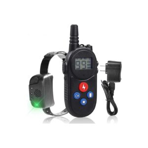 Waterproof Dog Training Collar with Walkie-Talkie Voice Commands