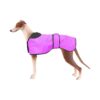 Waterproof Dog Winter Coat with Adjustable Body Straps and Fleece Lining, Pink, XLarge