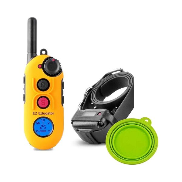 Waterproof E-Collar for Remote Dog Training with Vibration and Tapping Stimulation