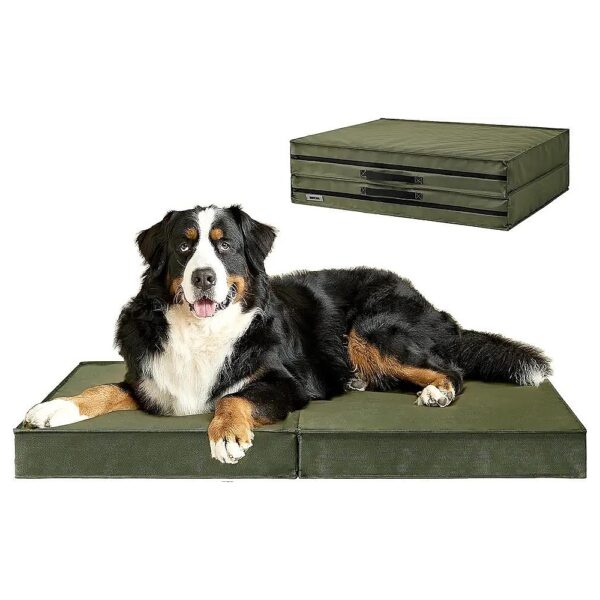 Waterproof Extra Large Dog Bed for Large Pets with Orthopedic Foam and Removable Cover