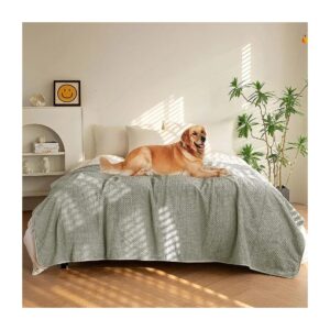 Waterproof Lining, Machine Washable, 60"x80" for Medium to Large Dogs