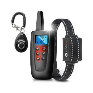 Waterproof No Shock No Prongs Dog Training Collar with Remote Control for Dogs