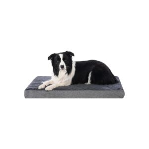 Waterproof Orthopedic Dog Bed with Removable Cover for Large Medium Sized Dogs