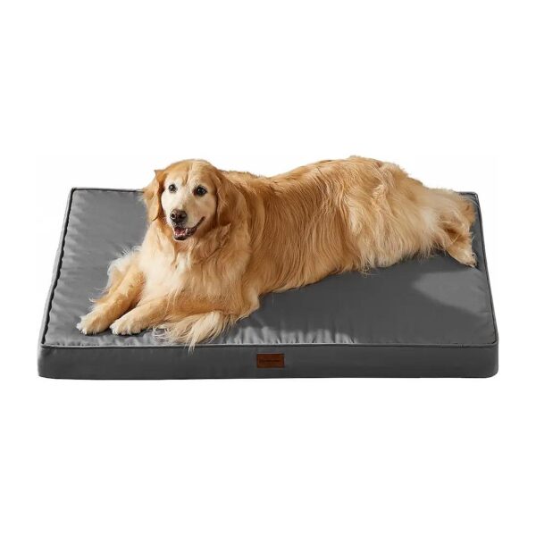 Waterproof Orthopedic Foam Dog Bed for Large, Extra Large Dogs with Egg-Crate