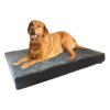 Waterproof Orthopedic Memory Foam Dog Bed with Machine Washable Cover for Large Dogs